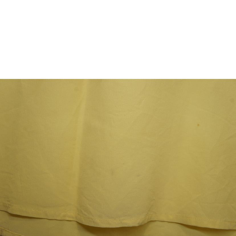 CHANEL シャネル/シルクイエローキャミソール//Bランク/92