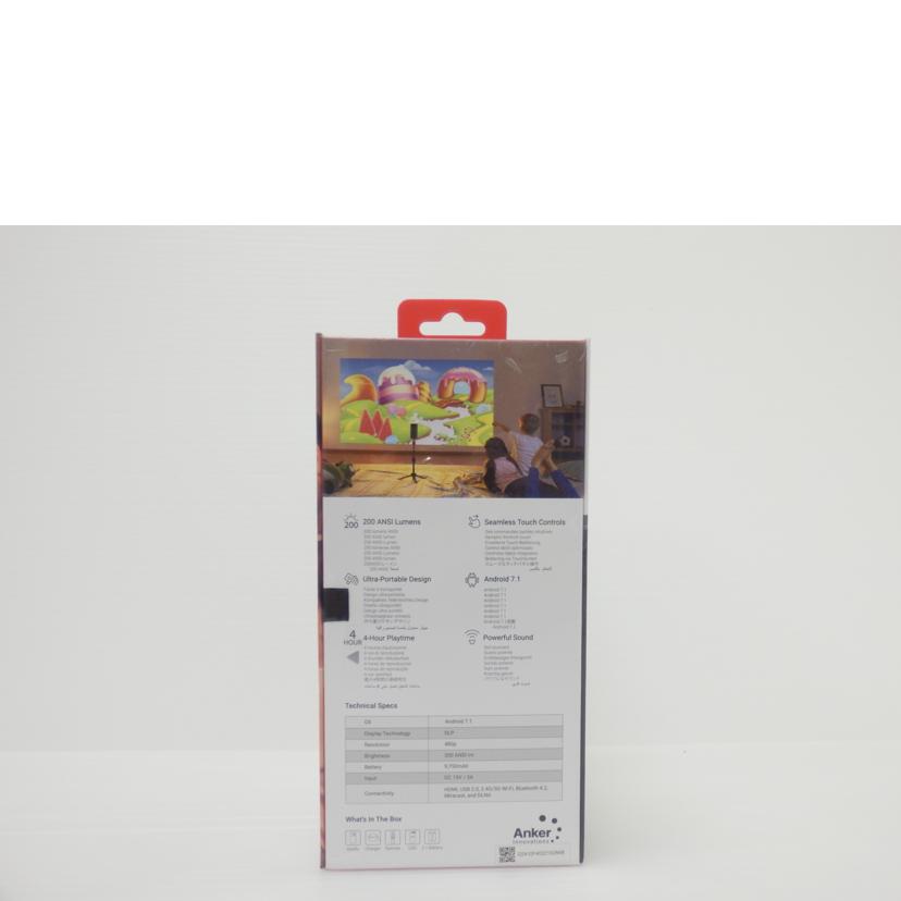 NEBULA byAnker ネビュラ バイ アンカー/NebulaApolloモバイルプロジェクター/D2410511 //D2410F402215284B/SAランク/88