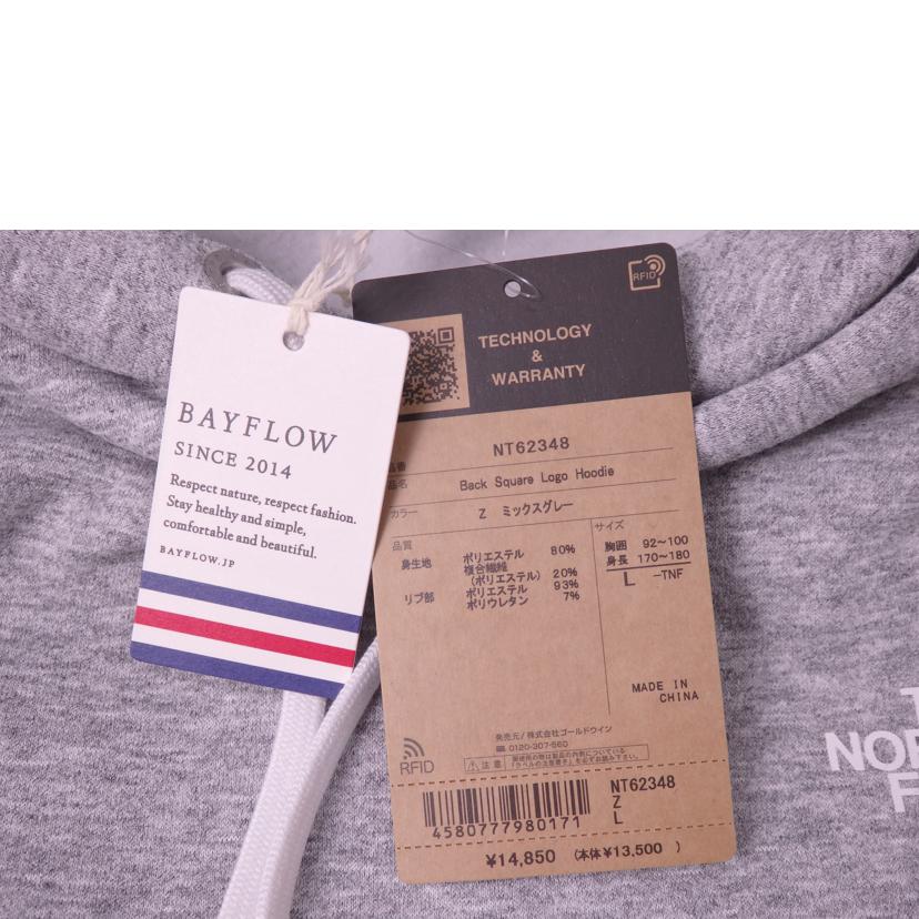 THE NORTE FACE ノースフェイス/Back Square Logo Hoodie/NT62348//SAランク/76