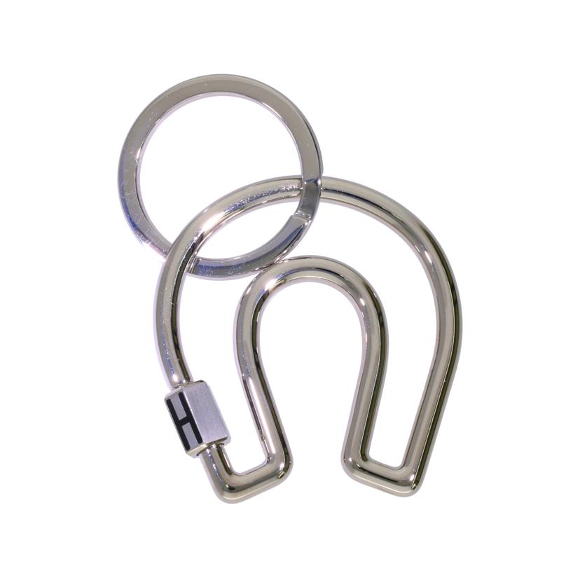 HERMES エルメス キーリング キーホルダー シルバー アクセサリー プレゼント/フェールシュヴァル/077329FJ//SAランク/75