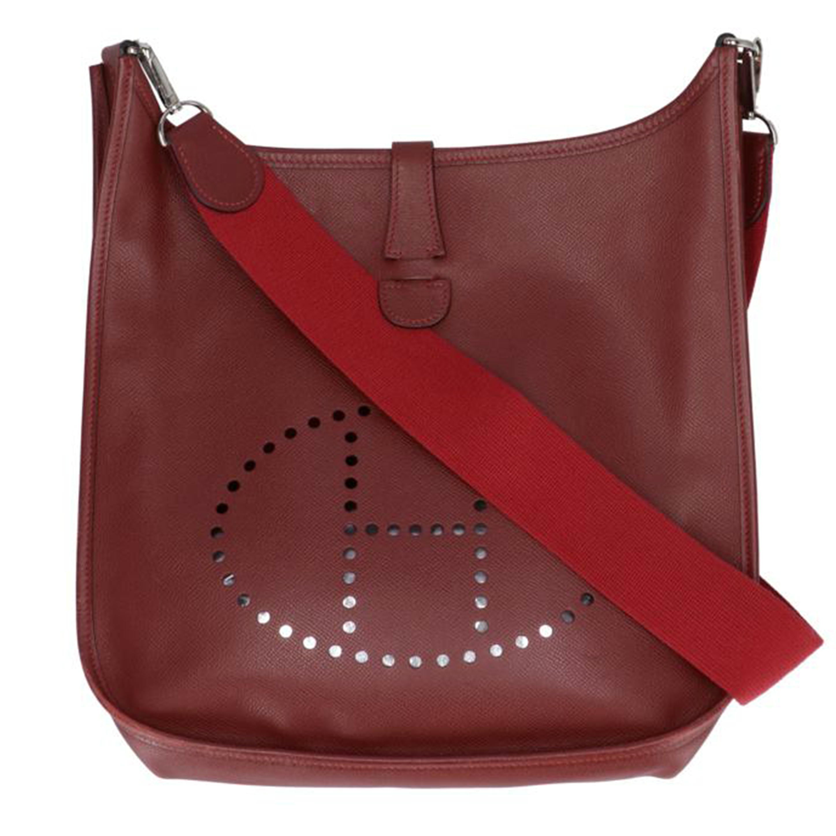 HERMES エルメス ショルダーバッグ 1980年頃製造/エヴリン1/ヴォーエプソン//□J刻印/ABランク/75