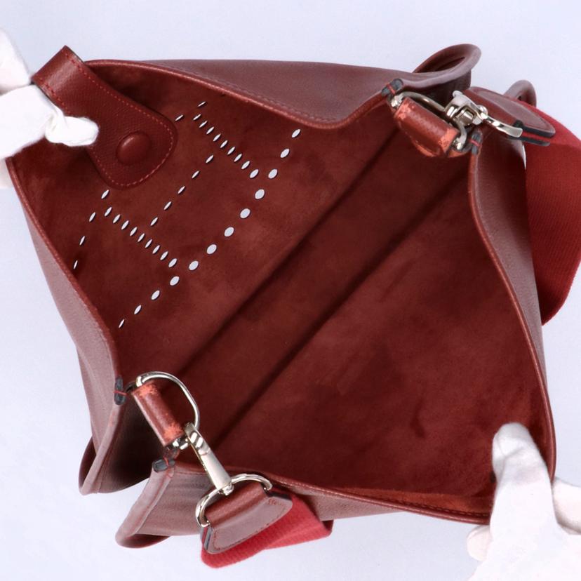 HERMES エルメス ショルダーバッグ 1980年頃製造/エヴリン1/ヴォーエプソン//□J刻印/ABランク/75