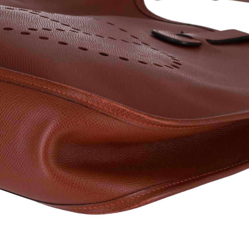 HERMES エルメス ショルダーバッグ 1980年頃製造/エヴリン1/ヴォーエプソン//□J刻印/ABランク/75