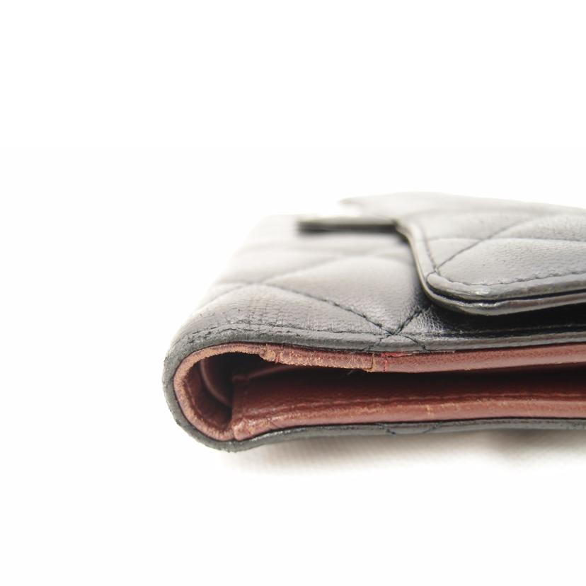 CHANEL/タイムレスクラシック三つ折り長財布/ブラック/A31506//139*****/ABランク/69