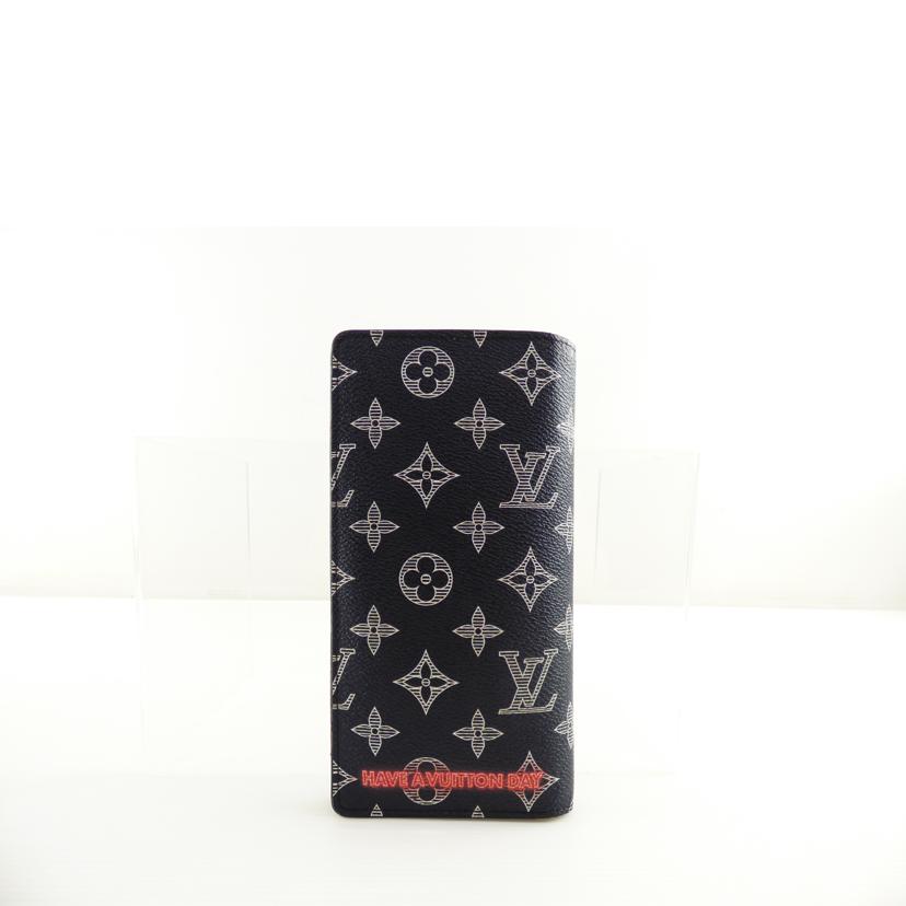 LOUIS VUITTON ルイ・ヴィトン/ポルトフォイユ・ブラザ/モノグラム・インク アップサイドダウン/M62893//CA1148/BCランク/64