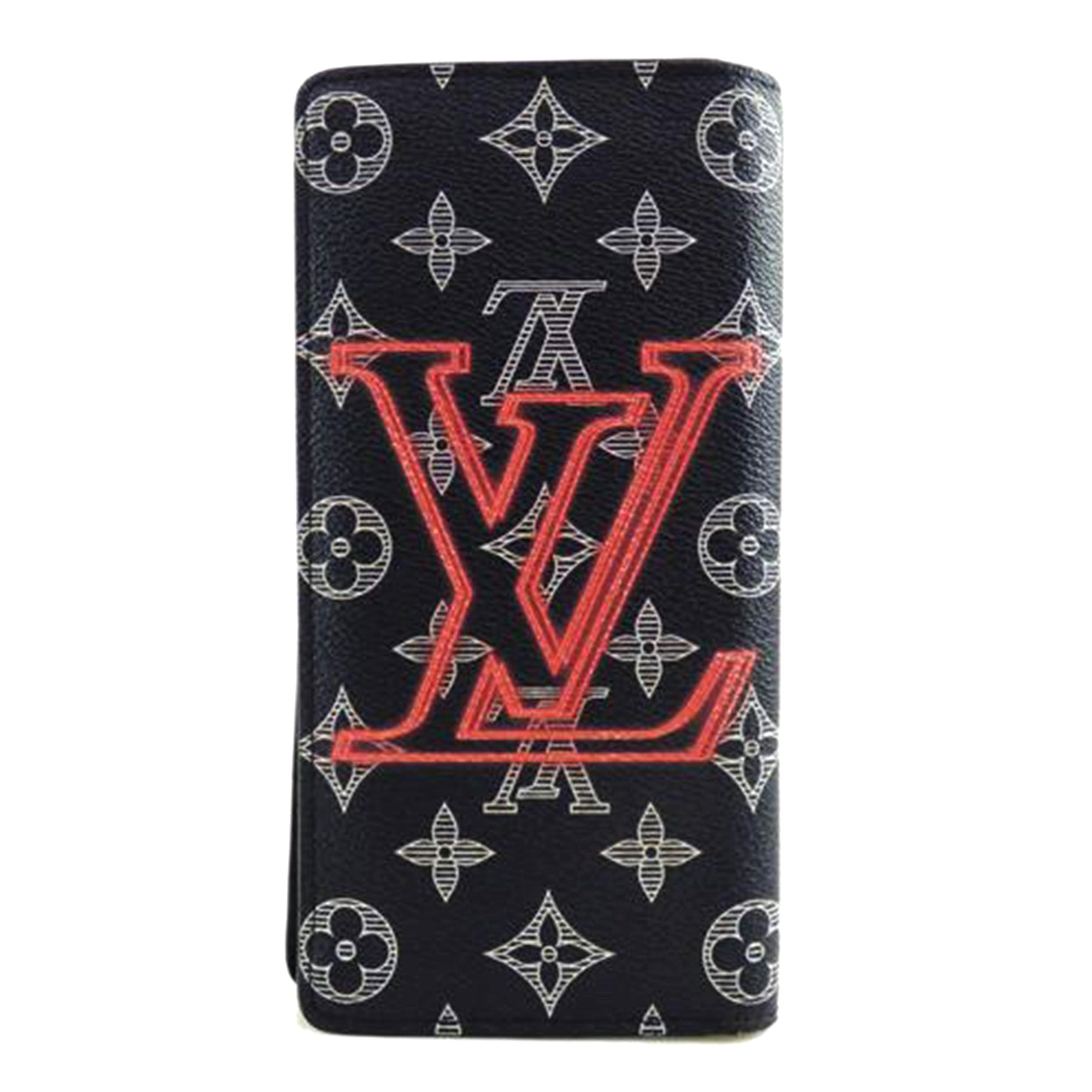 LOUIS VUITTON ルイ・ヴィトン/ポルトフォイユ・ブラザ/モノグラム・インク アップサイドダウン/M62893//CA1148/BCランク/64