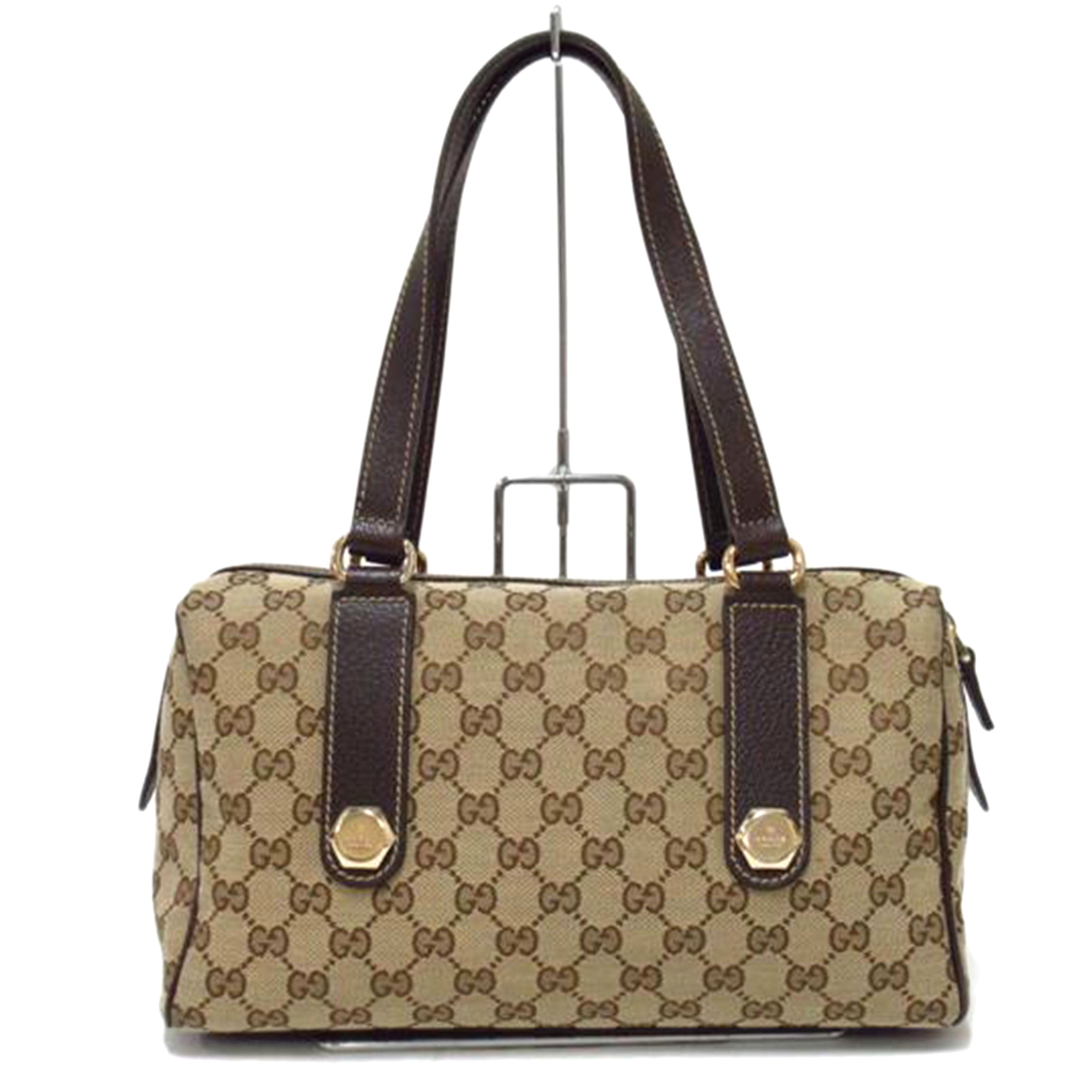 GUCCI/GGキャンバスハンド/152457//491403/ABランク/63