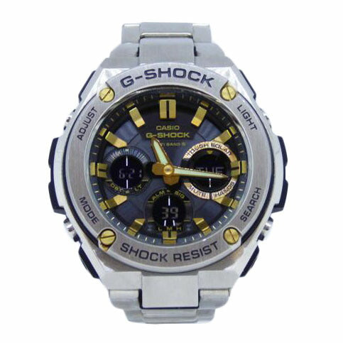 CASIO G-SHOCK 5444 GST-W110D ジャンク Casio G-Shock G-Steel Series Multi Band 6 Solar Mens Watch
