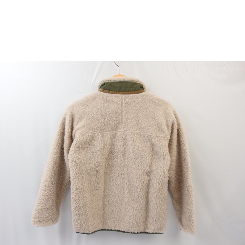 Patagonia/Pataginia キッズレトロX フリースジャケット ナチュラル/コリアンダーブラウン サイズ XL (14)/65625//FA21/SAランク/83