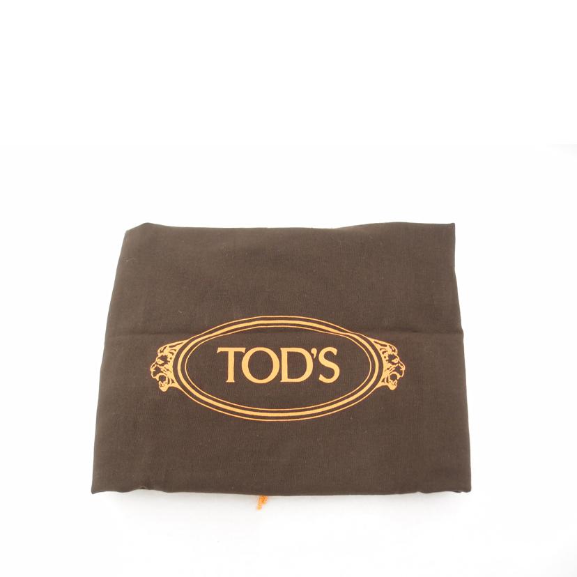 TOD’S トッズ 紫 ショルダーバッグ 斜め掛け 肩掛け レディース/レザーショルダー/ワインレッド//Aランク/69