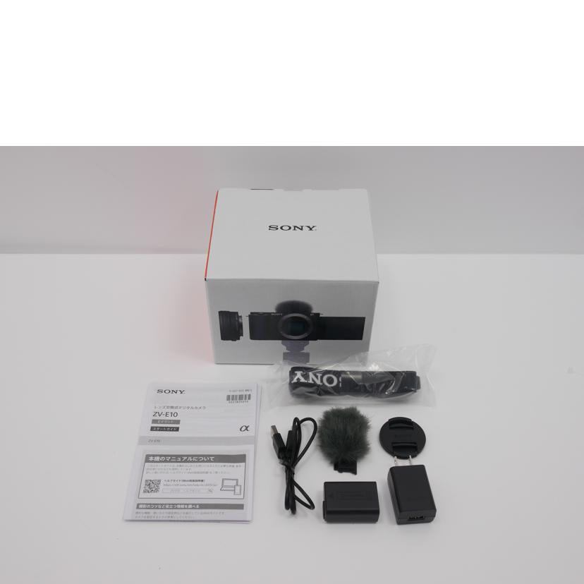 SONY ソニー/ミラーレス一眼/ZV-E10L PZ 16-50/OSS/ZV-E10L PZ 16-50//3054404/ABランク/75