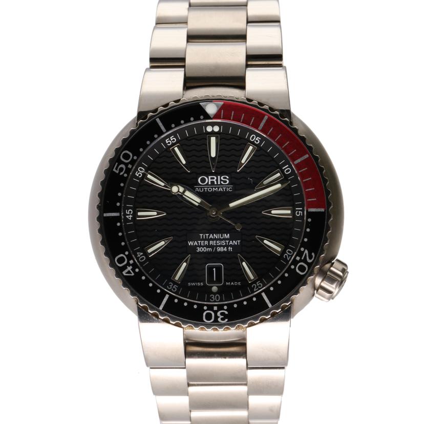 ORIS オリス/ダイバーズ・チタンデイト/自動巻き/733.7562.7154M//27-*****/Bランク/75