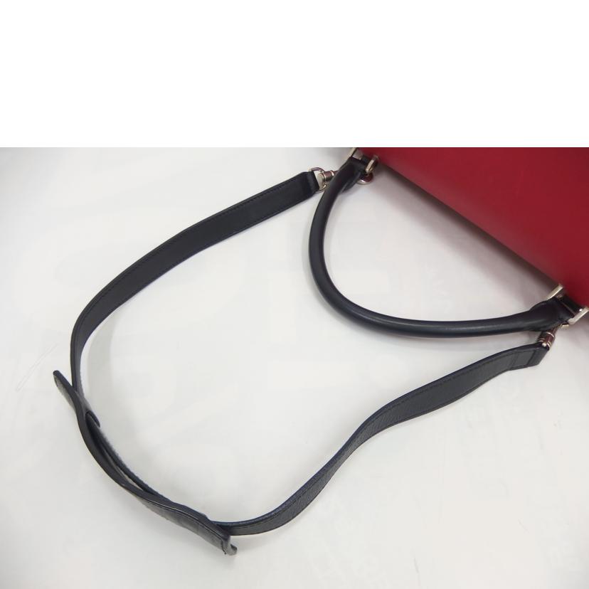 CELINE セリーヌ/トラペーズ 赤/白/黒//Bランク/82