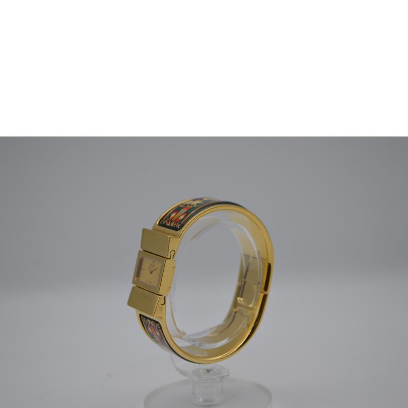 HERMES エルメス/ロケ・バングルウォッチクォーツ/七宝焼/LO1.201//1082992/ABランク/89