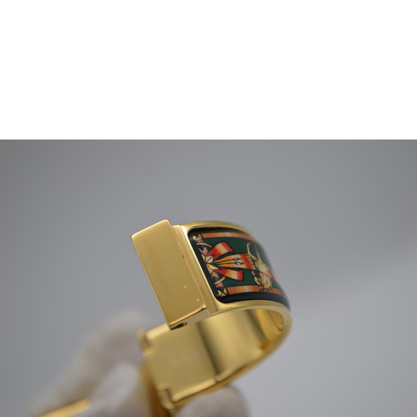 HERMES エルメス/ロケ・バングルウォッチクォーツ/七宝焼/LO1.201//1082992/ABランク/89