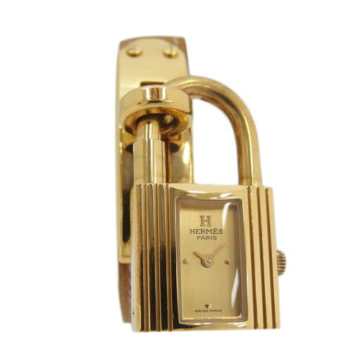 HERMES/ケリーウォッチ/クォーツ/KE1.201//575697/Bランク/82