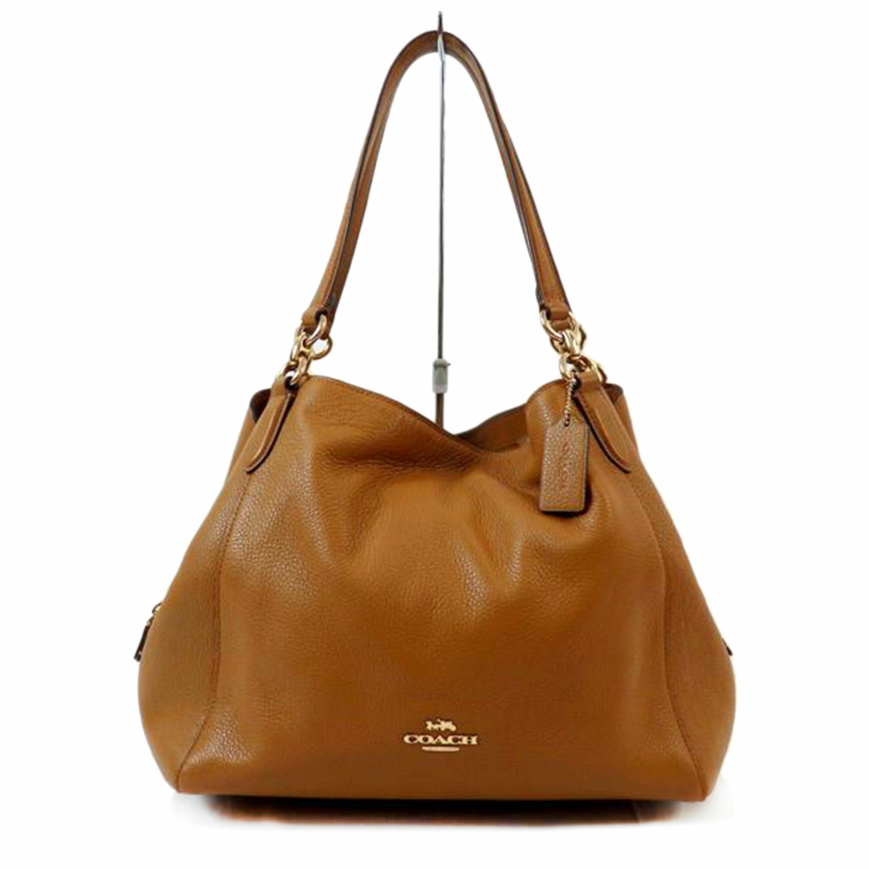 COACH コーチ/ショルダーバッグ/レザー/ブラウン/F80268//ABランク/72