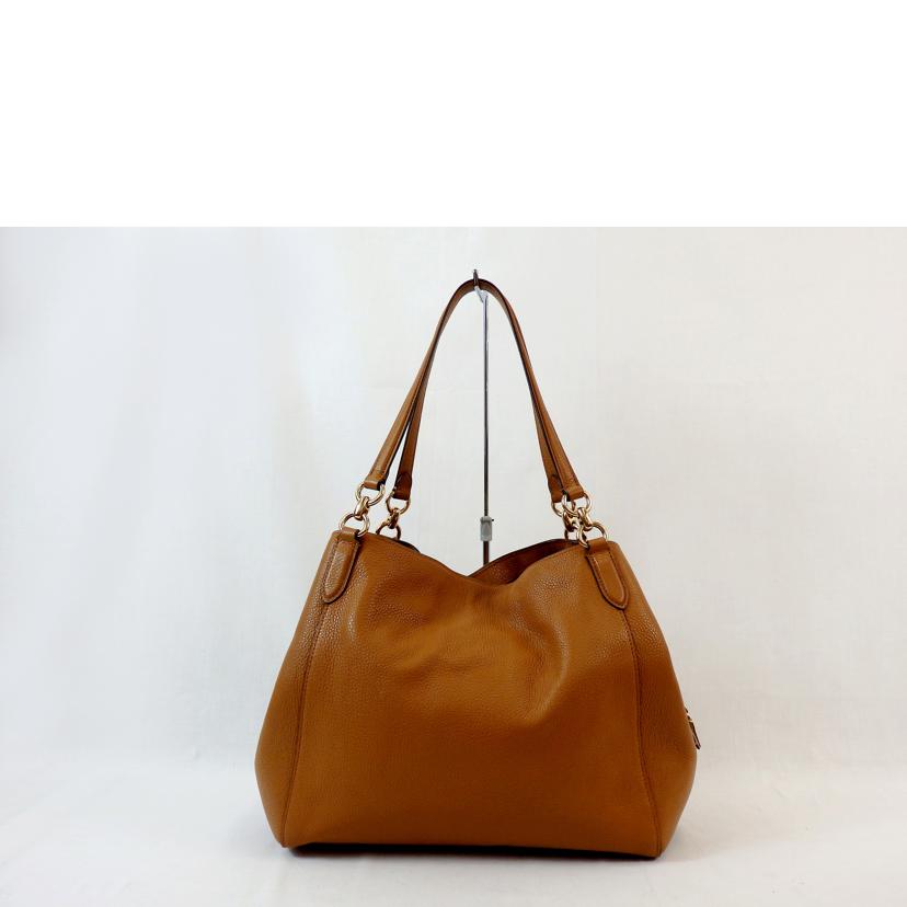 COACH コーチ/ショルダーバッグ/レザー/ブラウン/F80268//ABランク/72