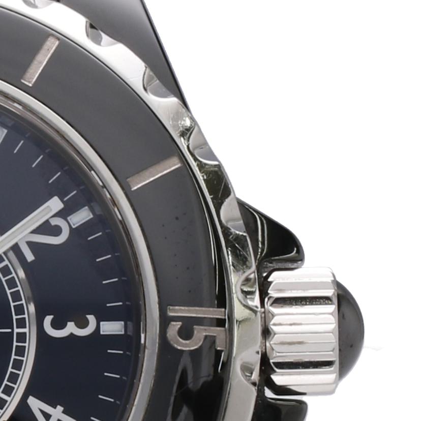 CHANEL シャネル/J12 ブラックセラミック デイト/クォーツ/H0682//L.C.77856/Bランク/75