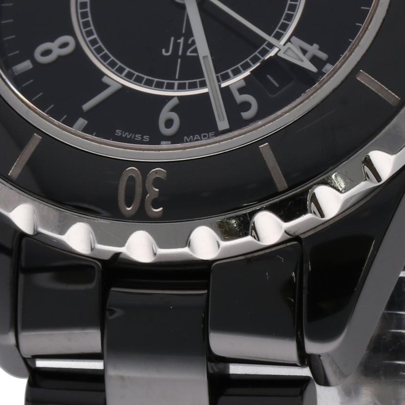 CHANEL シャネル/J12 ブラックセラミック デイト/クォーツ/H0682//L.C.77856/Bランク/75