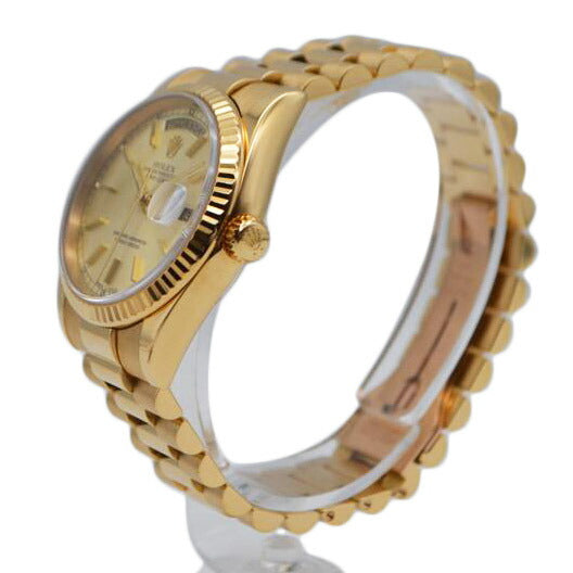 ROLEX ロレックス/デイデイト18K金無垢/シャンパンゴールド/118238//K39**********/Aランク/89