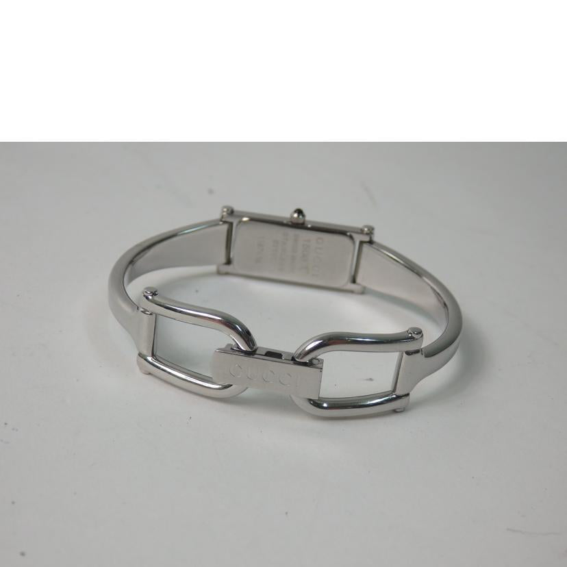 GUCCI グッチ/グッチ/レディースバングルクォーツ/シルバー文字盤/1500L//1187416/Bランク/84