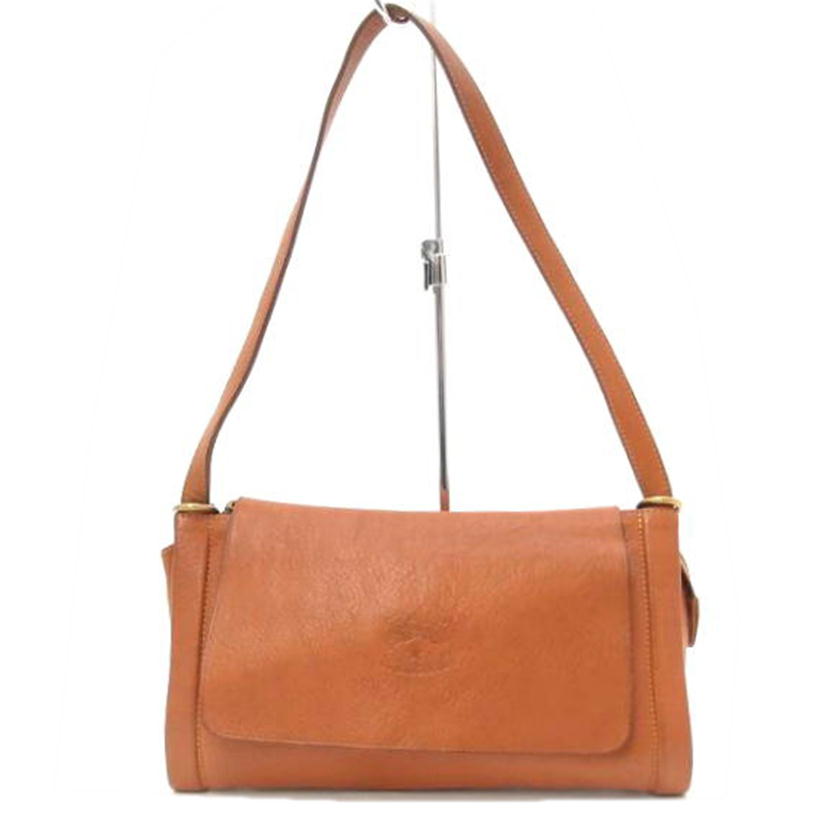 IL BISONTE イルビゾンテ/IL BISONTE レザーショルダーバッグ//Aランク/69