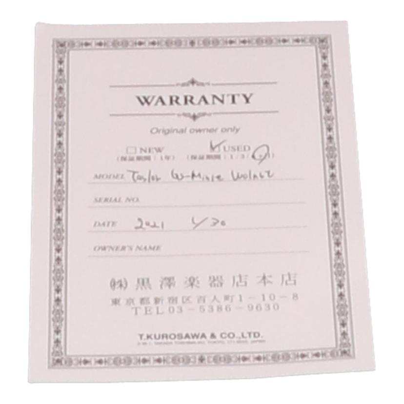 Taylor テイラー/アコースティックギター(レフティ)/GS-mini Left Hand//2108087054/Bランク/67