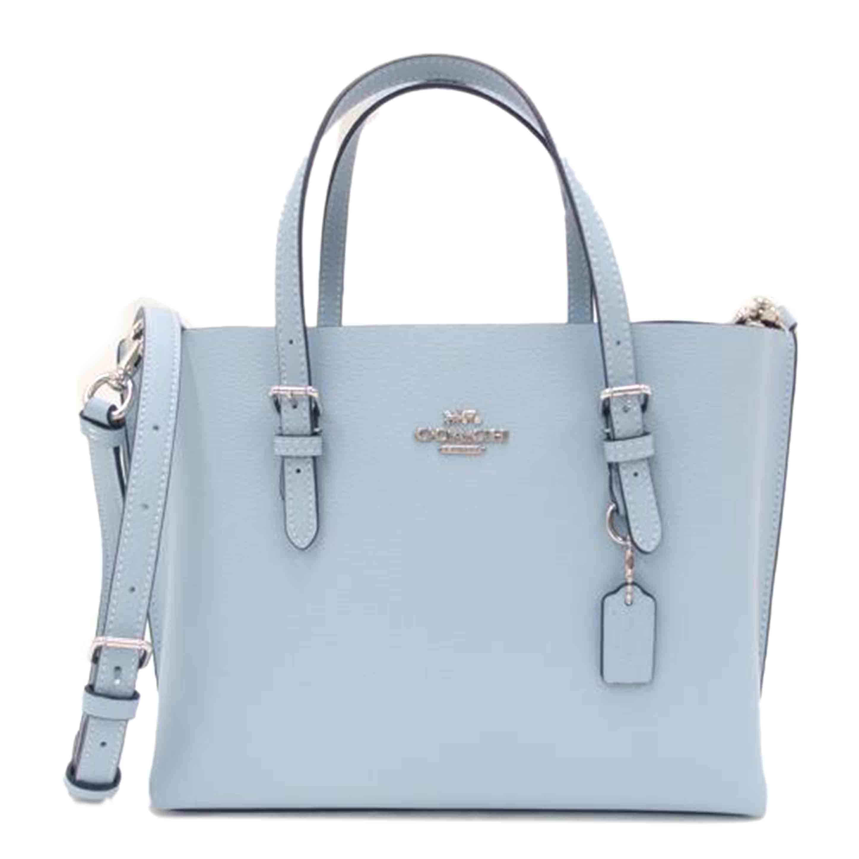 COACH コーチ トートバック ハンドバック ショルダーバッグ 肩掛け 斜め掛け 水色 青 レディース プレゼント/2wayモリートート25/ブルー/C4084//A23**/SAランク/69