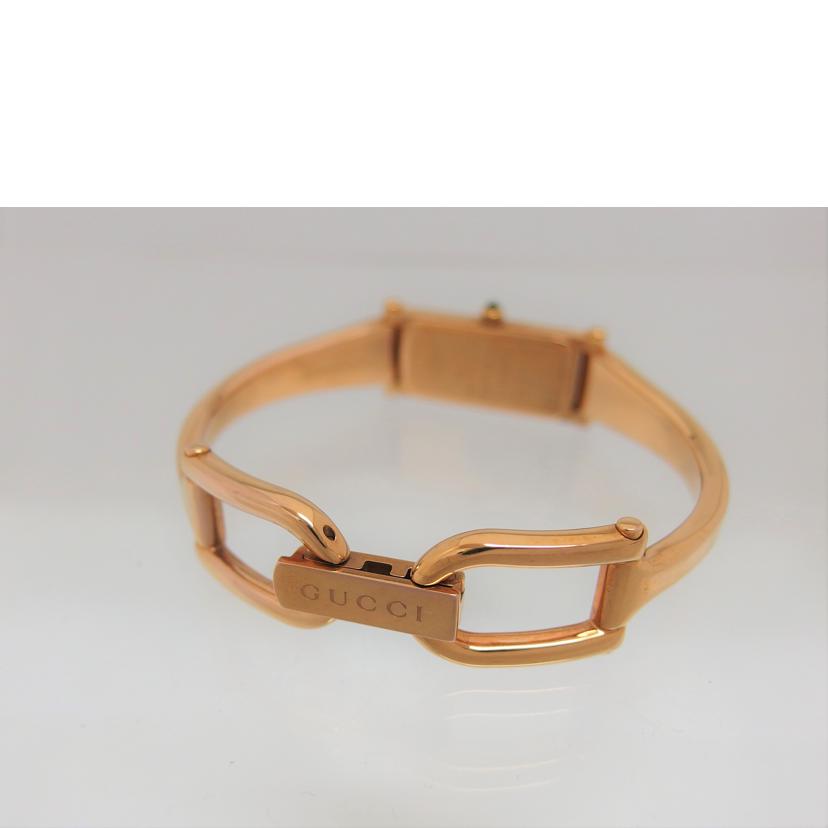 GUCCI グッチ アナログウォッチ/ゴールド文字盤/バングルウォッチ/クォーツ/YA015558(1500L)//125*****/ABランク/04