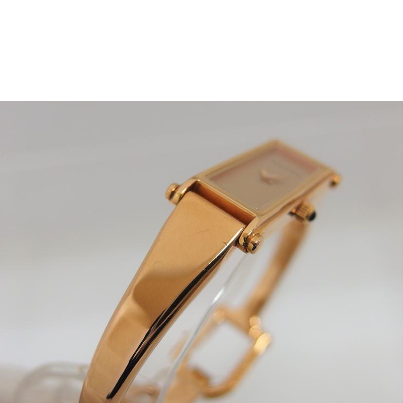 GUCCI グッチ アナログウォッチ/ゴールド文字盤/バングルウォッチ/クォーツ/YA015558(1500L)//125*****/ABランク/04
