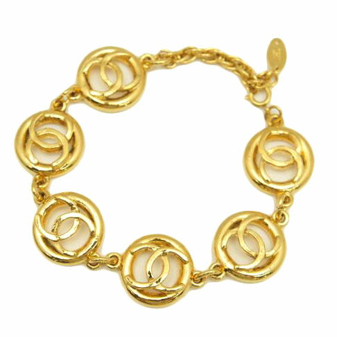 CHANEL シャネル/ココマーク6連ブレスレット//Aランク/75