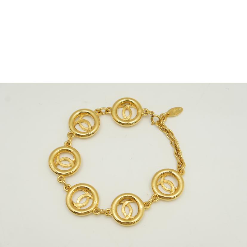 CHANEL シャネル/ココマーク6連ブレスレット//Aランク/75