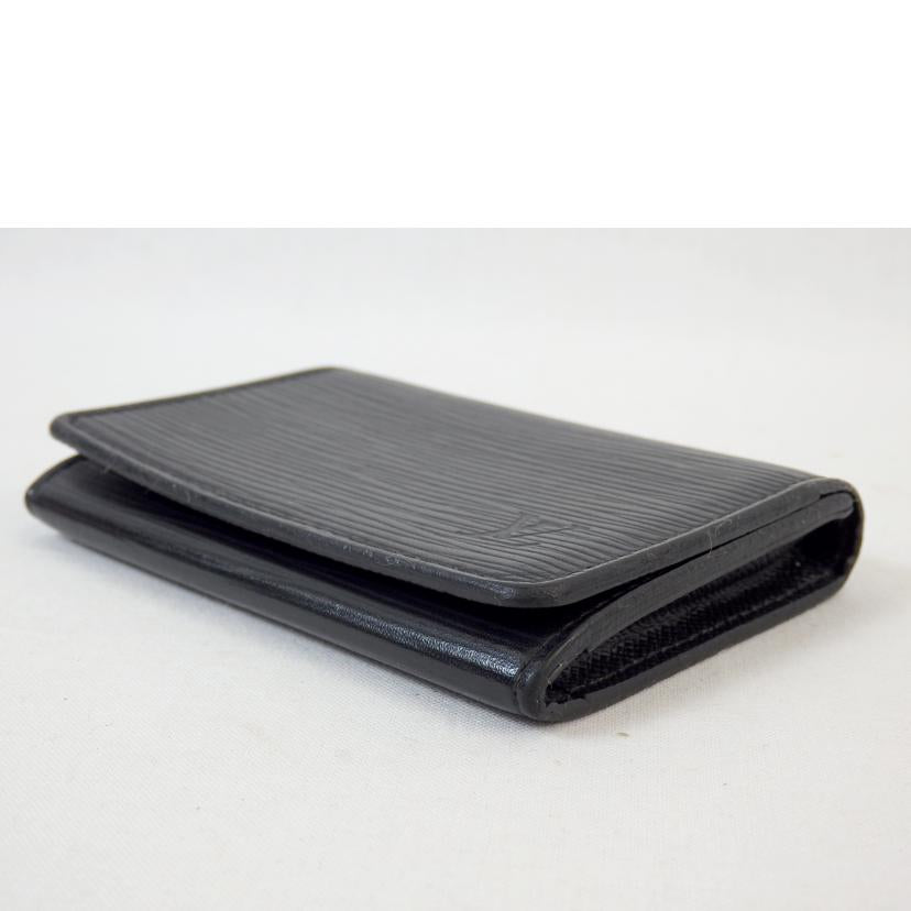 LV ルイヴィトン/アンヴェロップ・カルトドゥヴィジット/エピ/ブラック/M56582//CA3115/Bランク/72