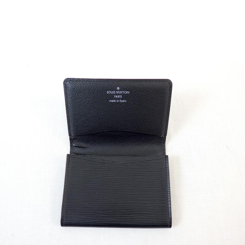 LV ルイヴィトン/アンヴェロップ・カルトドゥヴィジット/エピ/ブラック/M56582//CA3115/Bランク/72