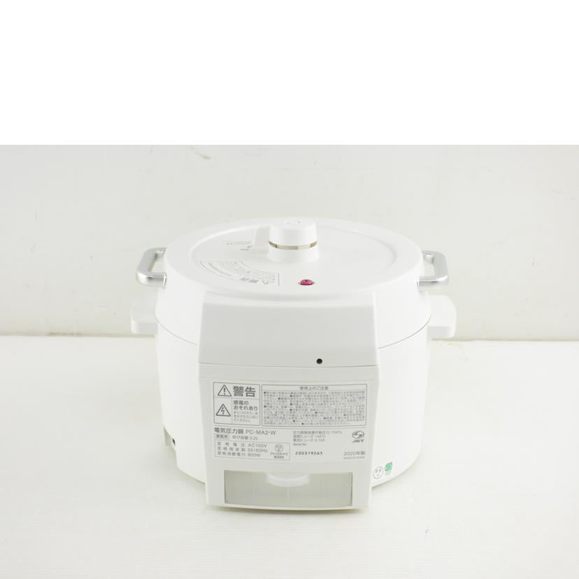 IRIS OHYAMA アイリスオーヤマ/電気圧力鍋/PC-MA2-W//2001319265/ABランク/64