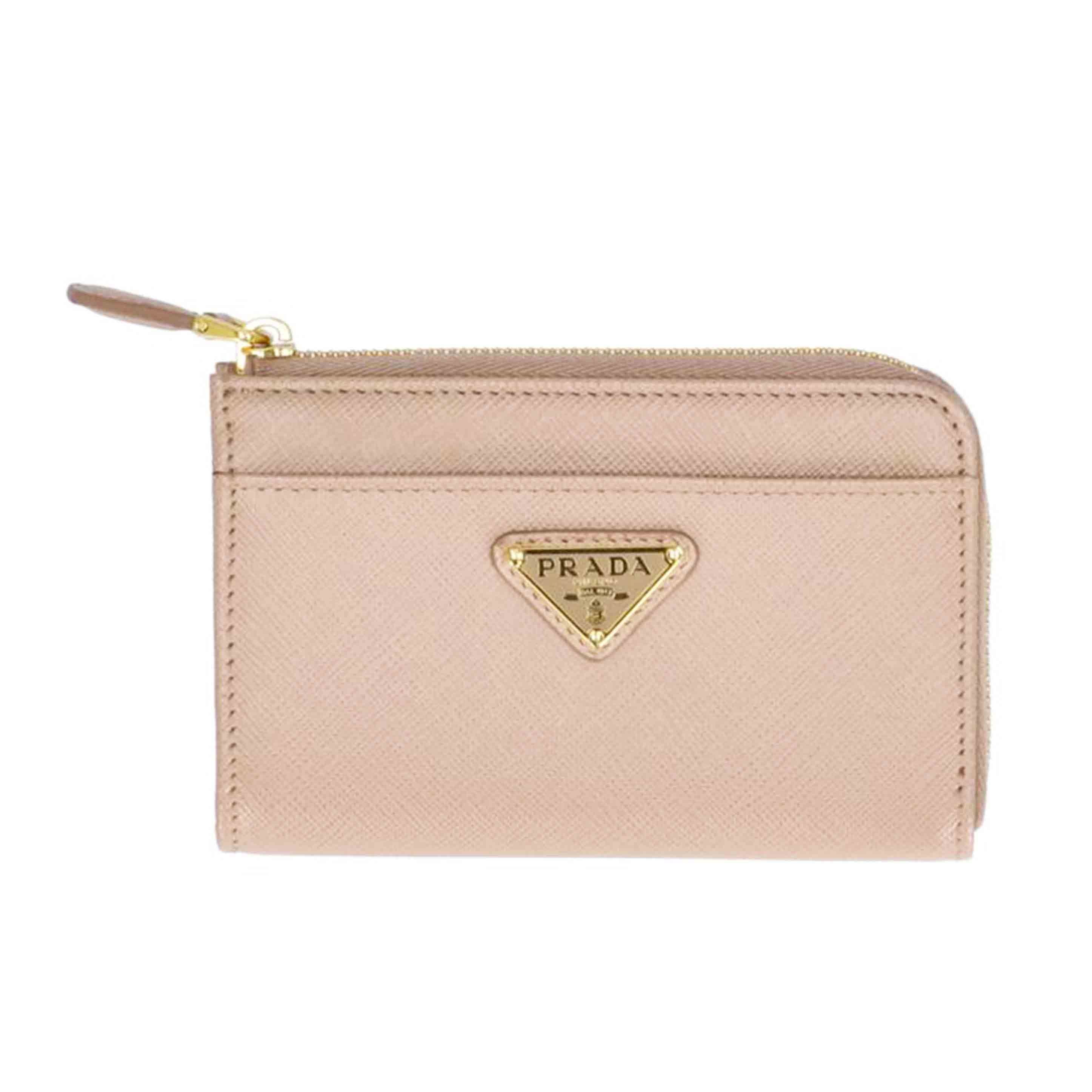 PRADA プラダ/サフィアーノ・レタリングロゴキーケース/コインケース/1PP122//Aランク/75