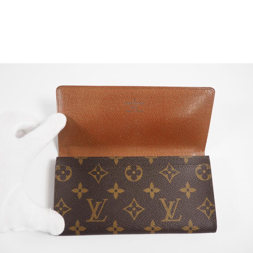LOUIS VUITTON ルイヴィトン/ポルトフォイユ円 3カルトクレディ/モノグラム(旧)/M61818//MI0992/ABランク/79
