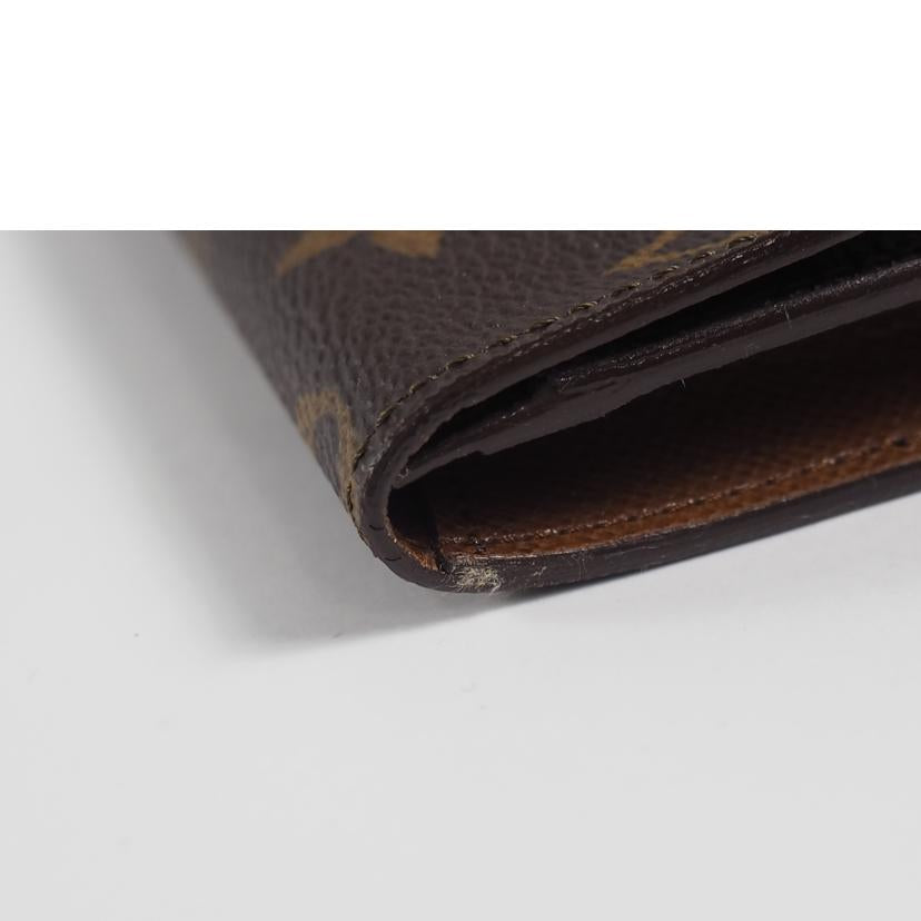 LOUIS VUITTON ルイヴィトン/ポルトフォイユ円 3カルトクレディ/モノグラム(旧)/M61818//MI0992/ABランク/79