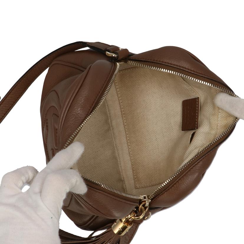 GUCCI GUCCI/ソーホーインターロッキングGディスコバッグ/308364//498879/Bランク/75