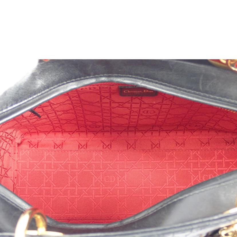 DIOR/レディディオール レザー//MA-0092/Aランク/62
