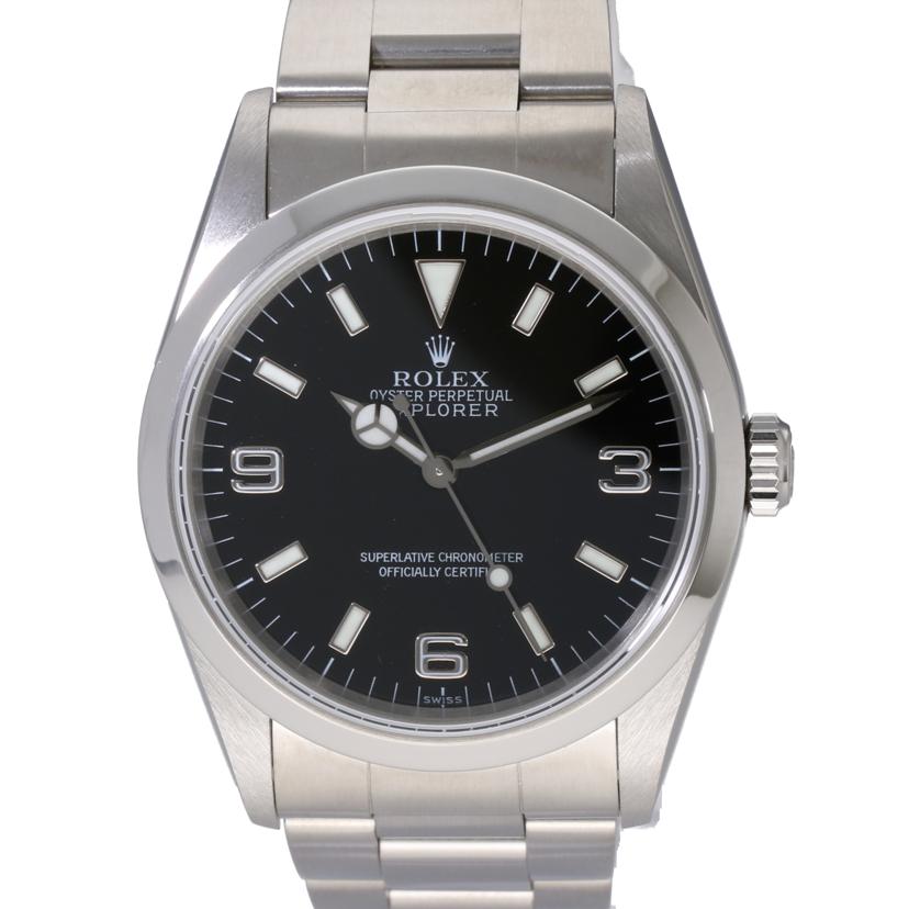 ROLEX ロレックス 腕時計 1998年頃製造 エク1 ステンレス メンズ/エクスプローラ1/A番/14270//A495719(1998)/SAランク/75