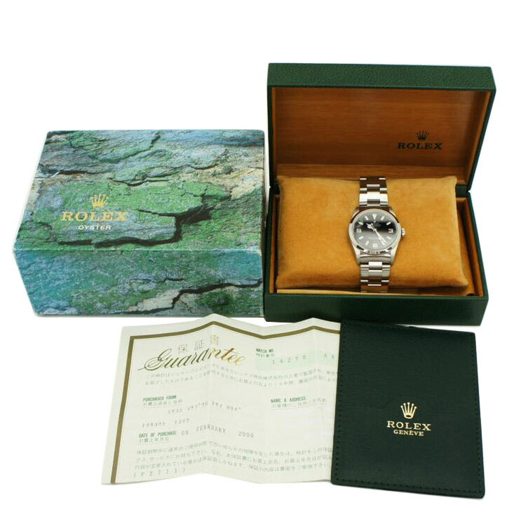ROLEX ロレックス 腕時計 1998年頃製造 エク1 ステンレス メンズ/エクスプローラ1/A番/14270//A495719(1998)/SAランク/75