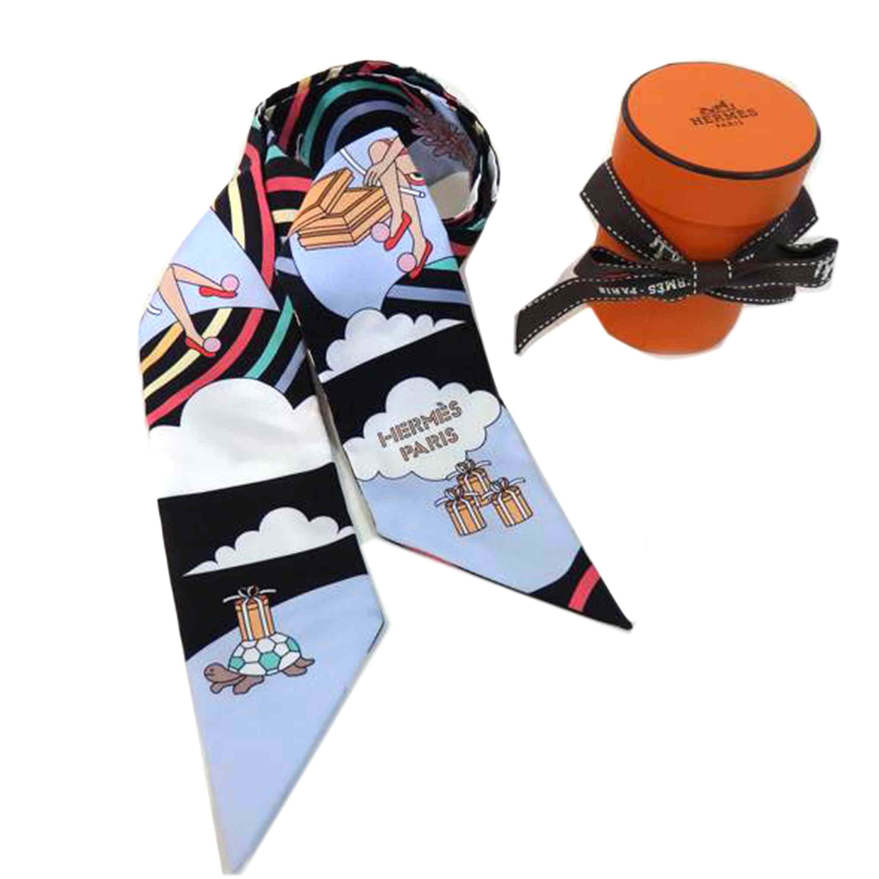 HERMES エルメス/ツイリー/CARRES VOLANTS/空飛ぶカレ//SAランク/84