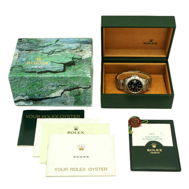 ROLEX ロレックス 腕時計 2000年頃製造 エク2 ステンレス 自動巻き メンズ/エクスプローラー2/P番/16570//P457088(2000)/Aランク/75