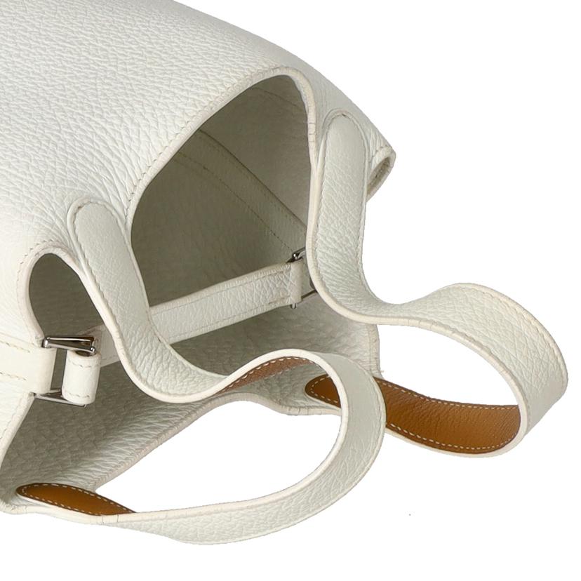 HERMES エルメス/ピコタンPM/トリヨンクレマンス/ホワイト//C□I/Bランク/75