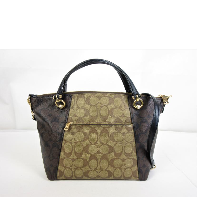 COACH コーチ/PVCシグネチャー ケイシーサッチェル/C6838//F2261/Aランク/70