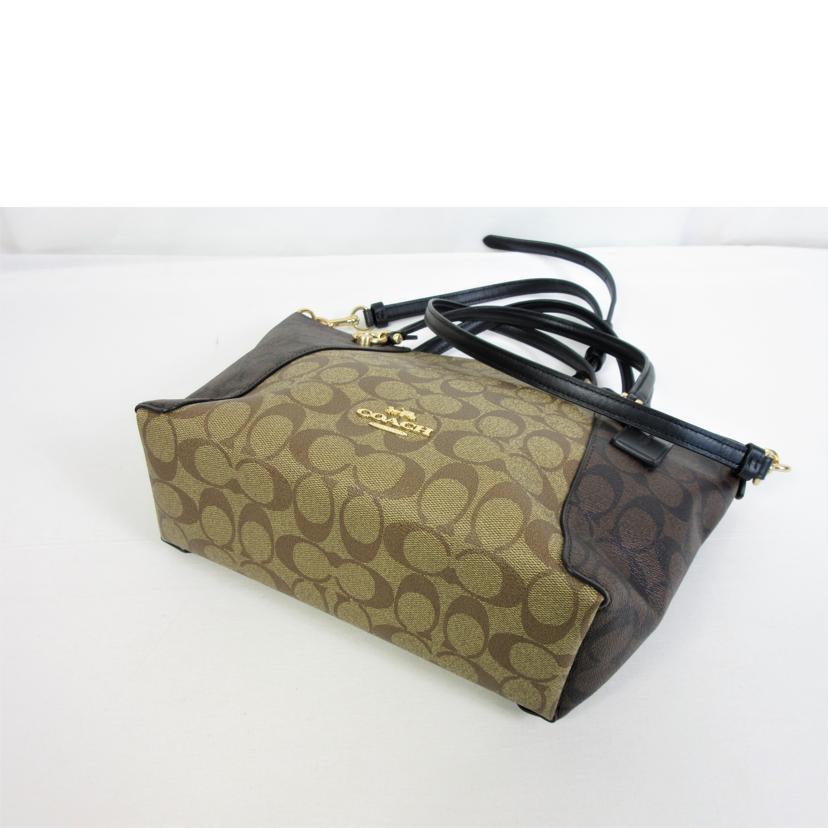 COACH コーチ/PVCシグネチャー ケイシーサッチェル/C6838//F2261/Aランク/70