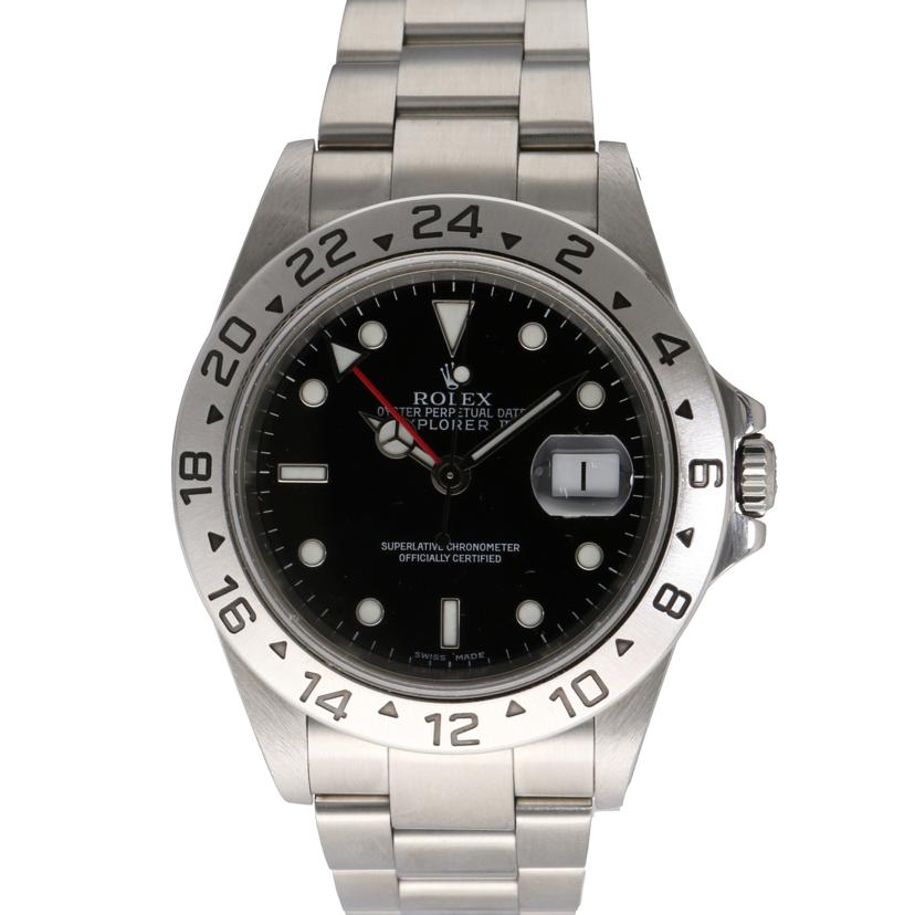 ROLEX ロレックス/エクスプローラーⅡ/黒文字盤/16570//Y11****/Aランク/75