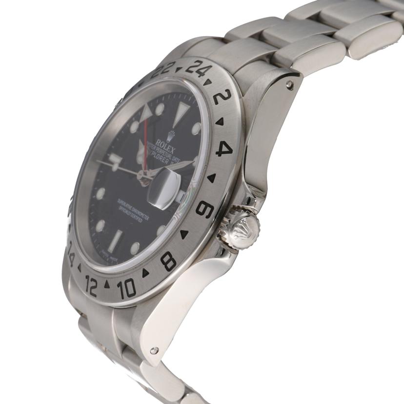 ROLEX ロレックス/エクスプローラーⅡ/黒文字盤/16570//Y11****/Aランク/75